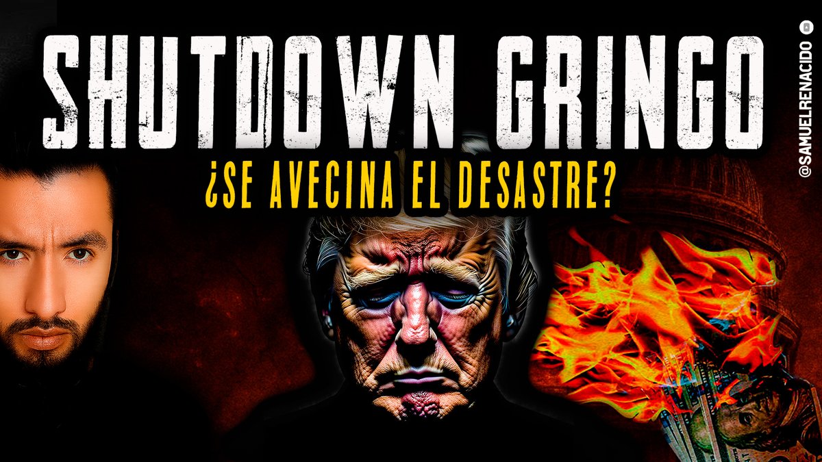 🔴YA EN VIVO👉 youtube.com/live/uteM5xuW1…

🚨🇺🇸☠️ EEUU cerró su gobierno a la medianoche (1/10/25).
Dicen que es por “desacuerdos”, pero la verdad: ¡SE QUEDARON SIN DINERO!
👉 El Reseteo está cerca.
👉 Babilonia la Grande agoniza.

#USA #Shutdown #Apocalipsis
