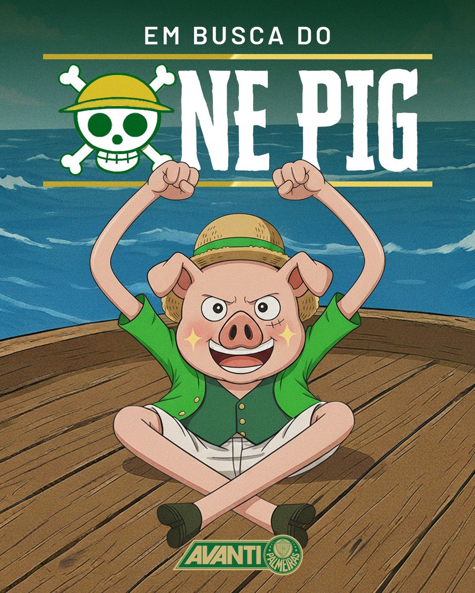 avantipalmeiras's tweet image. Levante as bandeiras e anote +3 pontos para o 𝐎𝐧𝐞 𝐏𝐢𝐠 🐷

#OPoderDoAvanti