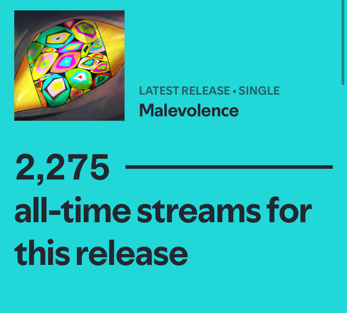 YOU GUYS ARE INSANE!!! THANK YOU FOR 2K ON MALEVOLENCE 💛💛💛 #TheAmazingDigitalCircus #TADC #nerdcore