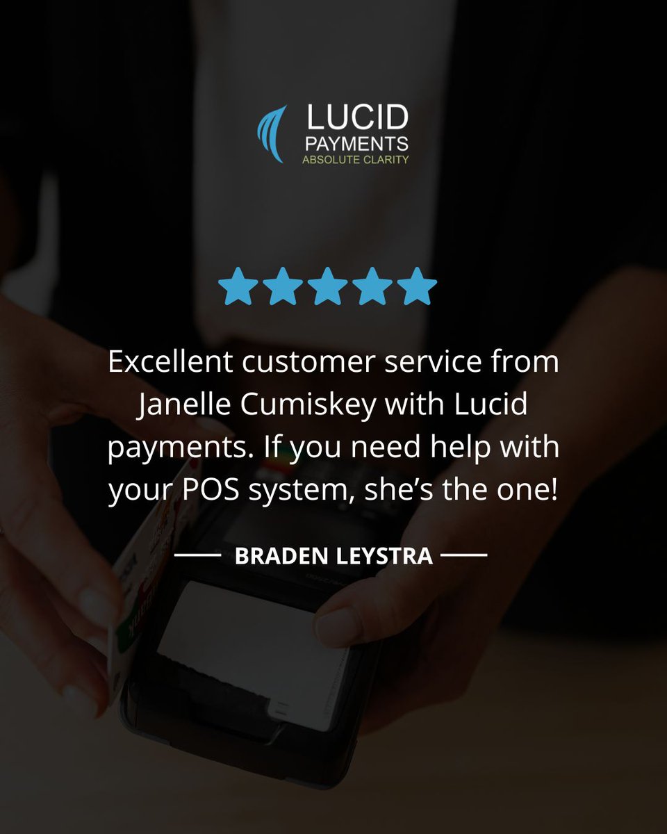 We love getting feedback like this from our valued clients! Thanks for sharing. 🙌

#happyclients #lucidpayments #paymentprocessing #paymentsolutions