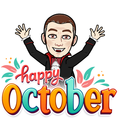 Count_Gregula's tweet image. It's #October! 🎃