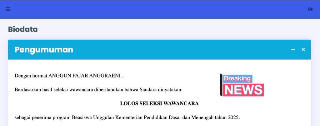 temanngambismu's tweet image. From : 𝗞𝗘𝗧𝗢𝗟𝗔𝗞 LPDP 3x ❤️‍🩹
To : 𝗟𝗢𝗟𝗢𝗦 BU one shot 💙

Dear self, we made it 🦾
Alhamdulillah, MashaAllah, Allahuma Barik 😭🤲