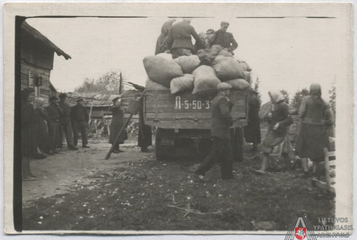 On October 2nd, 1951, the communist Soviet Union launched Operation Osen. Over 16,000 people in Lithuania, mostly people who had refused to join collective farms, were awakened in the middle of the night, loaded onto cattle cars, and taken by train to Siberia.