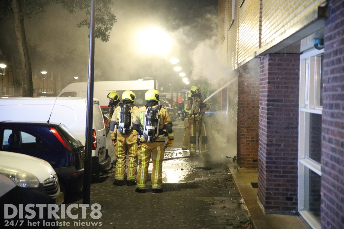 Explosie bij woning aan de Kopenhagenweg in Den Haag