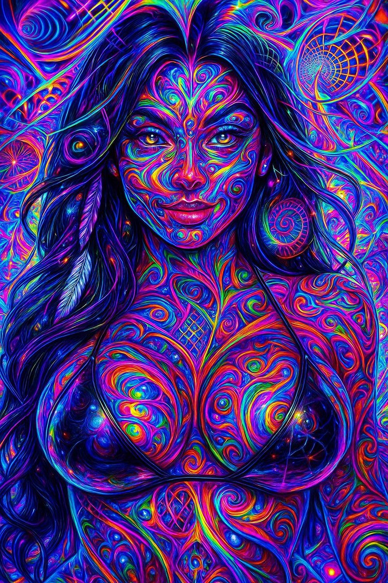 Thank you for the #trippy #spooktober remix <a href="/DonVibecci/">DonVibe</a> the glow ups are 💦❄️