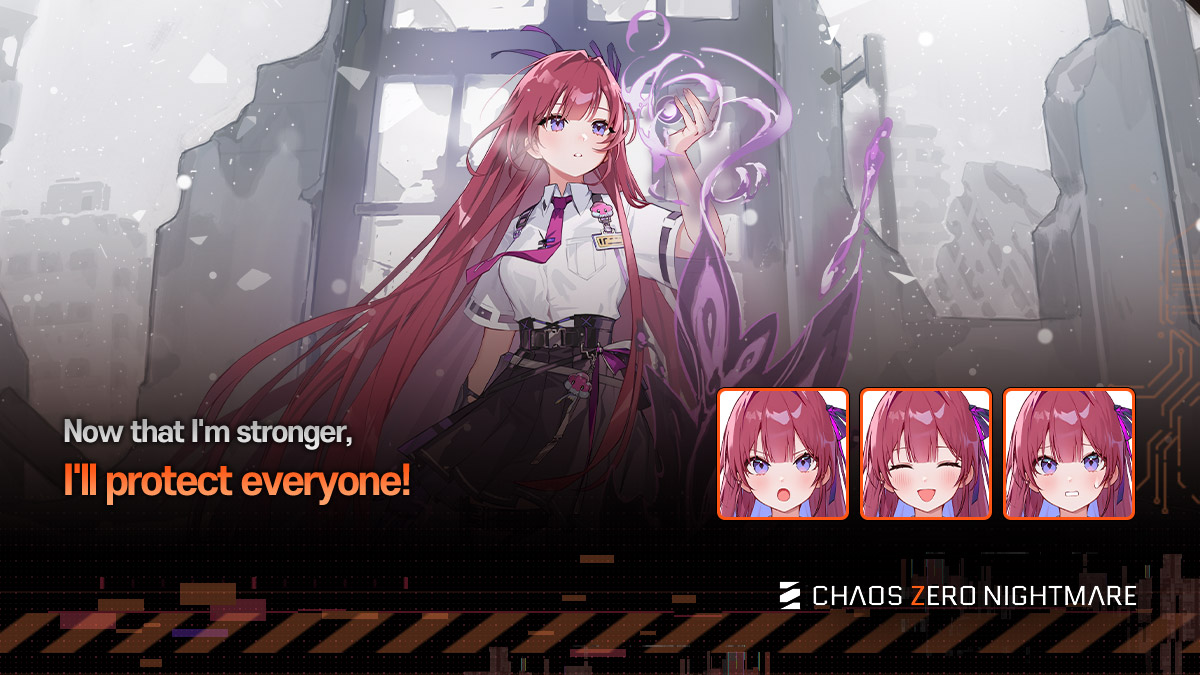 CZN_Official_EN's tweet image. ◤Rei, a warmhearted girl who wishes to protect others using her Gift◢
VA. #KaedeHondo

「I was born with a powerful Gift, so it must be my duty to preserve and protect others!」

A lively Terrascion Combatant that can manipulate dark matter, who carries a strong ambition to…