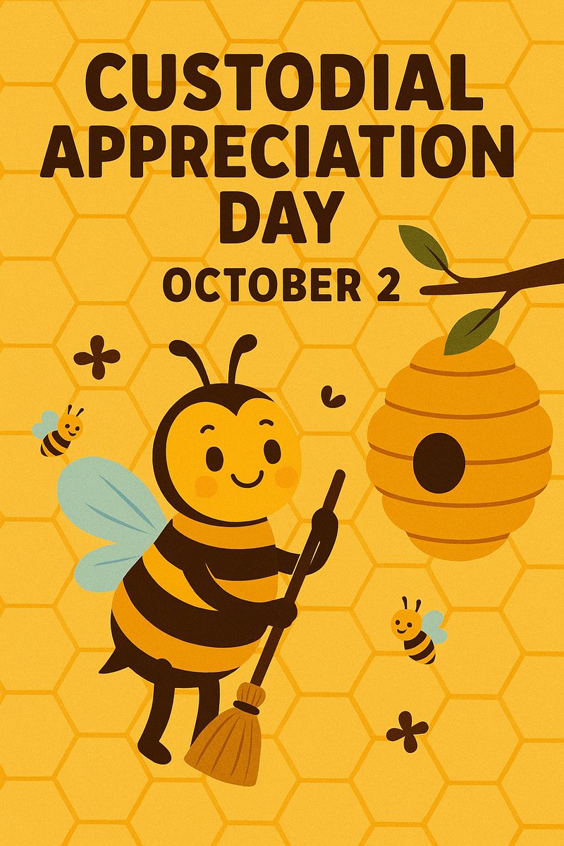 Citrus Elementary (@citruselem_ocps) on Twitter photo π―π Happy Custodial Appreciation Day! ππ―
Thursday, October 2, we celebrate the amazing people who keep our Hive clean, safe, and welcoming every single day:
π Mr. Clive
π Mrs. Moore
π Ms. Alfred
π Mr. Clarke
Letβs show our custodians how much we appreciate them! πππ― π―π Happy Custodial Appreciation Day! ππ―
Thursday, October 2, we celebrate the amazing people who keep our Hive clean, safe, and welcoming every single day:
π Mr. Clive
π Mrs. Moore
π Ms. Alfred
π Mr. Clarke
Letβs show our custodians how much we appreciate them! πππ―