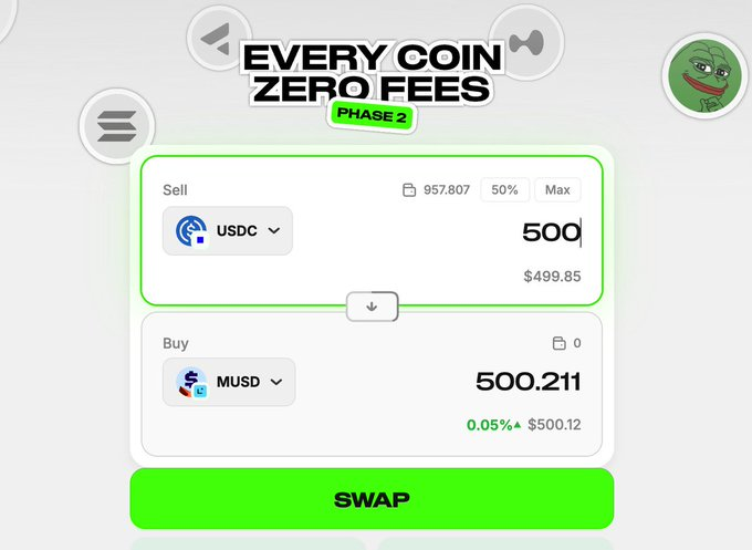 4-in-1 airdrops route 🪂 Base + Metamask + Jumper + project X  BASE &amp; MASK tokens &amp; airdrop are now confirmed  - go to prjx.com/@51btc  - connect wallet - select coin on Base - select mUSDC on linea- enter amount &amp; bridge now  you'll get mUSD &amp; farm many airdrops now