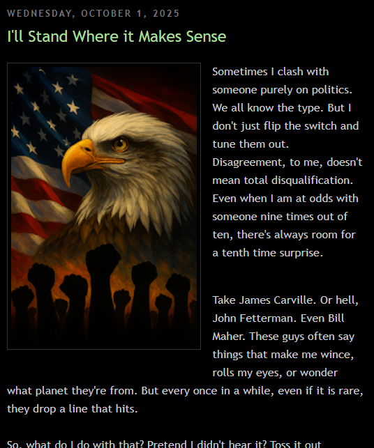 JimBauer601's tweet image. “America First” isn’t a partisan slogan to me—it’s a commitment to putting country before party. Loyalty to the nation should rise above political branding. #AmericaFirst #UnitedNotDivided #USPolitics 👇👇👇

springboardblog.blogspot.com/2025/10/ill-st…