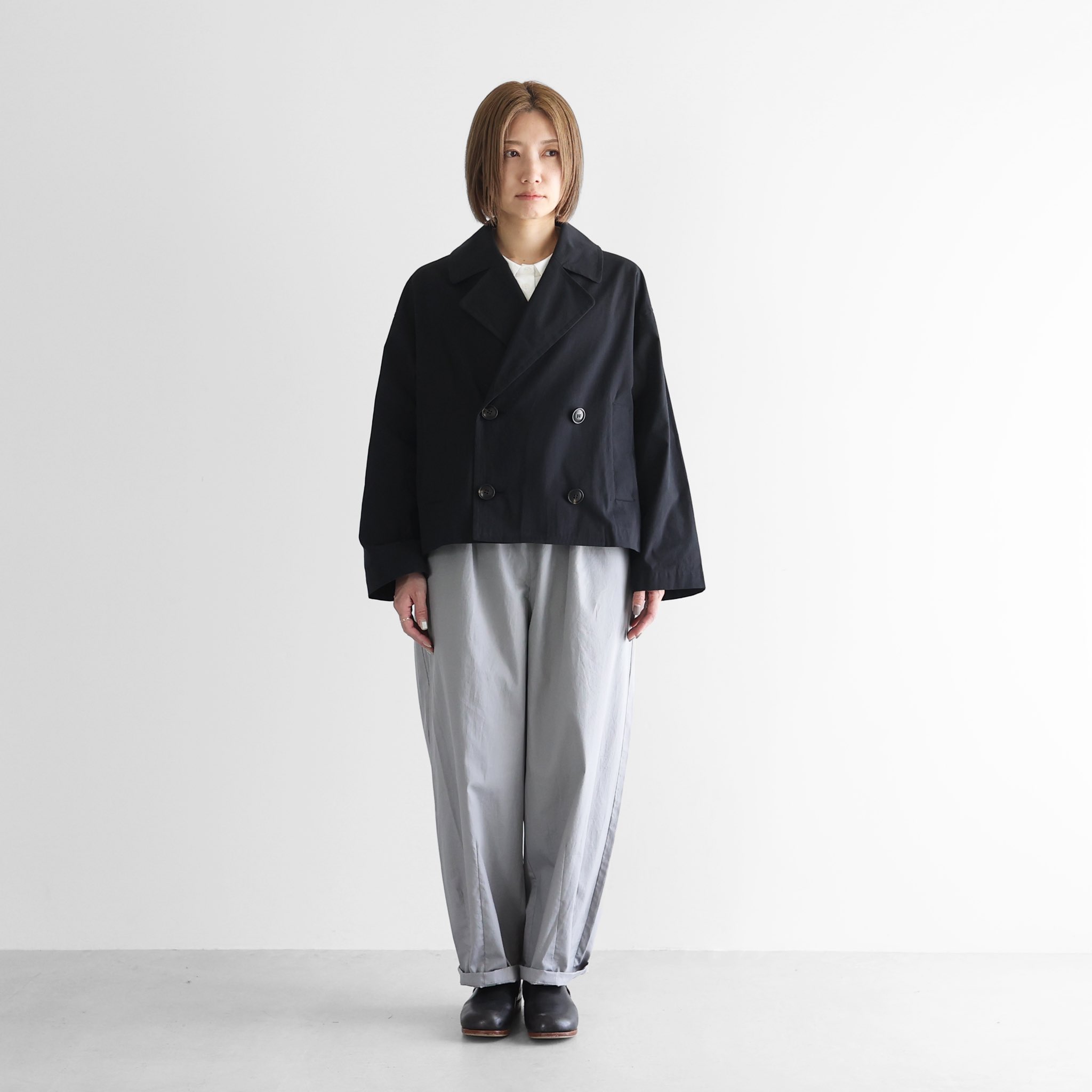 HUIS 遠州織物 コットンPコートジャケット HUIS -ハウス- / 遠州織物 on X: