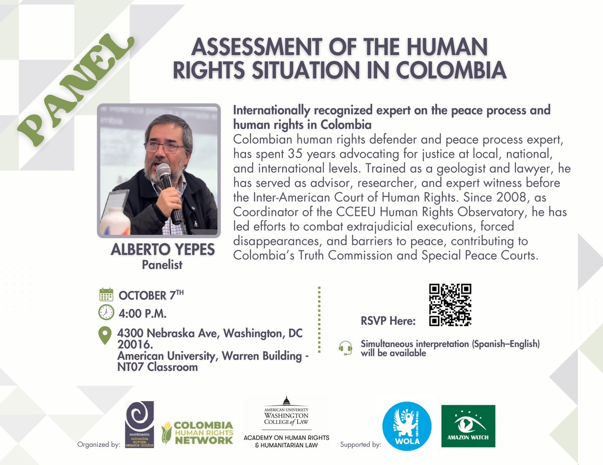 Colombia Human Rights Committee tweet media
