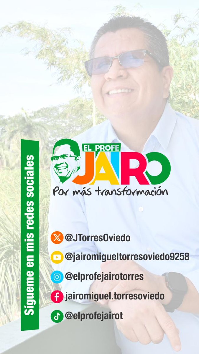 Estas son mis redes sociales. Te invito a seguirme y a que juntos vayamos Por más transformación para <a href="/Unicordoba_Col/">Universidad de Córdoba</a>