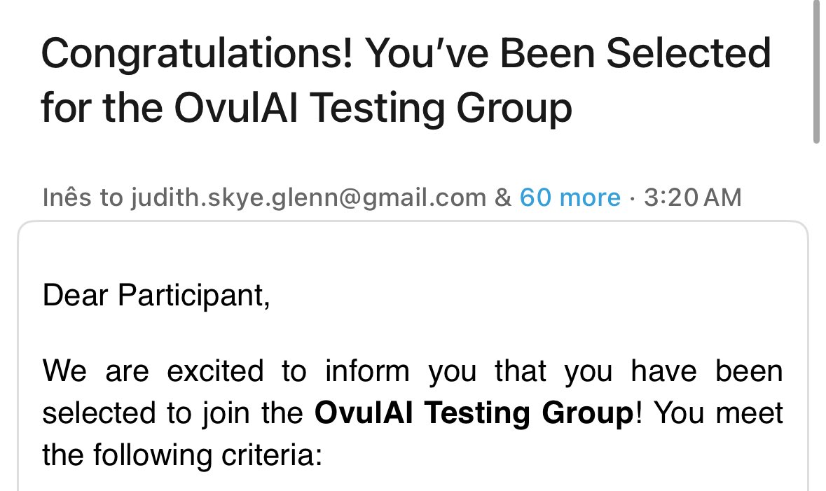 bytesbybree's tweet image. Woke up to this from @athena_DAO_ in my inbox this morning in Singapore. 

Bullish on women’s health!