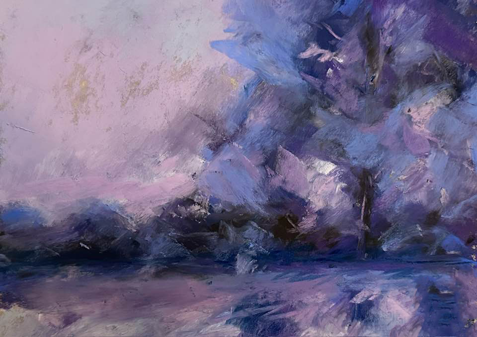 Blue Bayou - Jacki Kellum Pastel after Alain J. Picard Artist, Instructor &amp; Author #paintdaily #pastel #pastelpainting