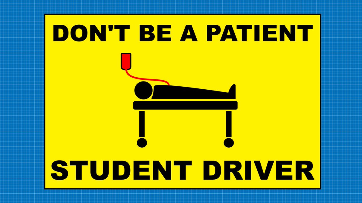 laboratory424's tweet image. DBAP 04014.1

A different approach to those &quot;Student Driver&quot; signs. Devoid of soft language in order to leave an impact on the severity of the situation.
#StudentDriver #ProductIdeas

More here if you like: laboratory424.com/inventions-ide…
