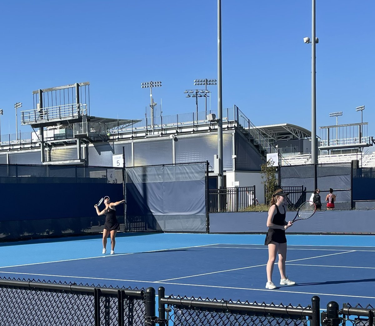 Great day at D1 Sectionals at the ATP in Mason. Loveland girls played some great tennis! <a href="/LABTigers/">Loveland Athletic Boosters</a> <a href="/LHSTigerAD/">Jayson Bruce</a> <a href="/Loveland_AsstAD/">Shayne Lyons</a>