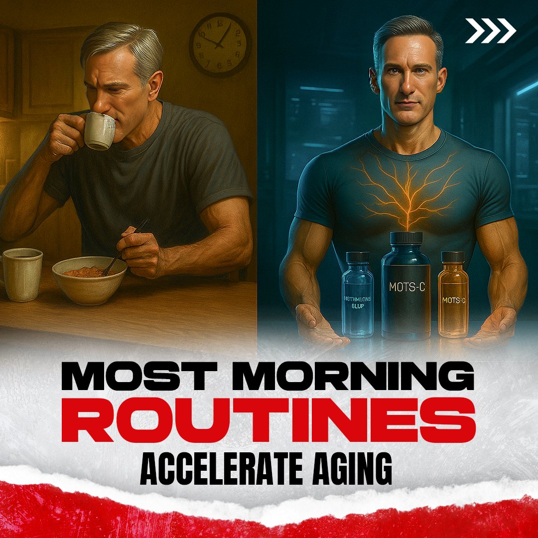 enhancedathlete's tweet image. Your morning routine is either making you younger or older.
There’s no neutral.
Oats + coffee = aging.
Mitochondrial stack = rewinding your clock.
Which side are you on?
#LongevityScience #AntiAging #Biohacker