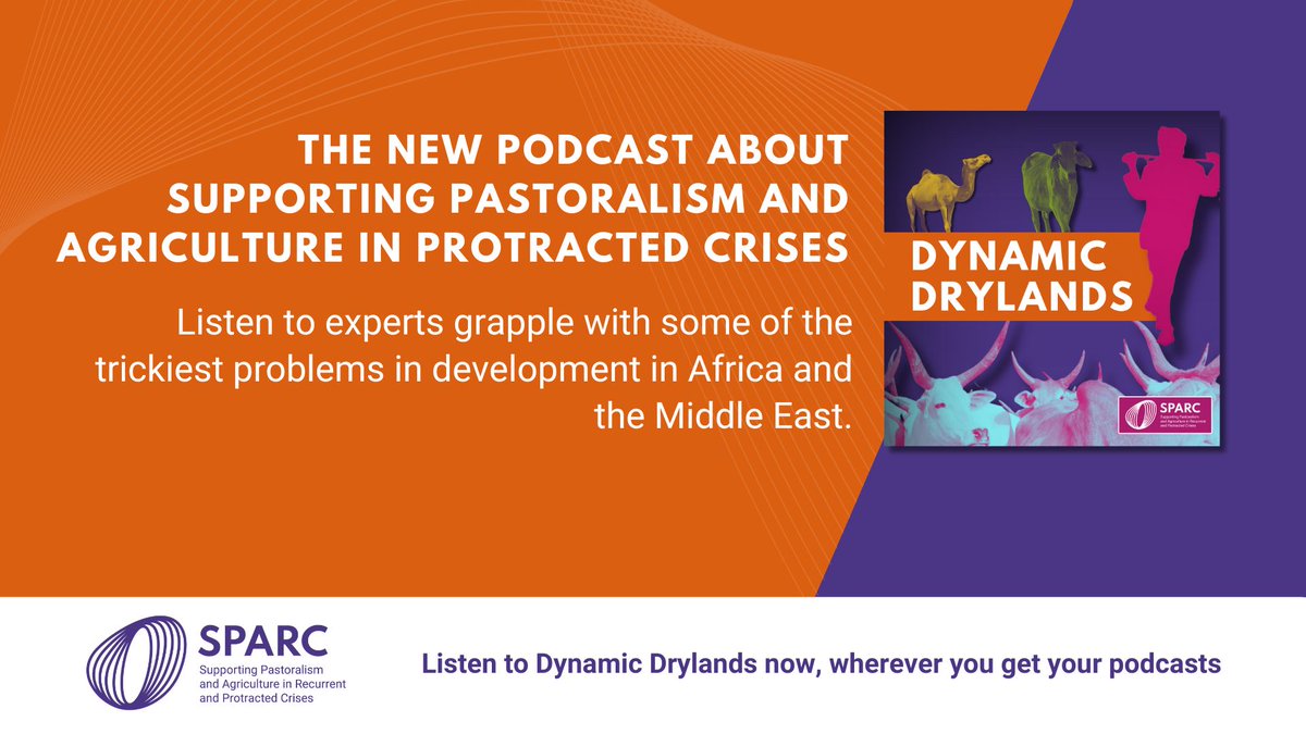 People in the drylands of Africa &amp; the Middle East are experts at navigating change. They thrive - when given the chance.

🎧Listen to experts on #DynamicDrylands navigate some of the toughest questions in development. If you work in development, you're going to want to listen.