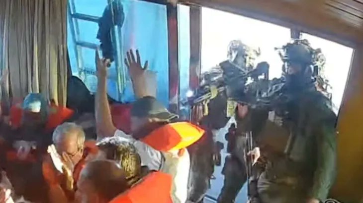 Gaza Sumud flotilla live: Israel intercepts ships, detains activists