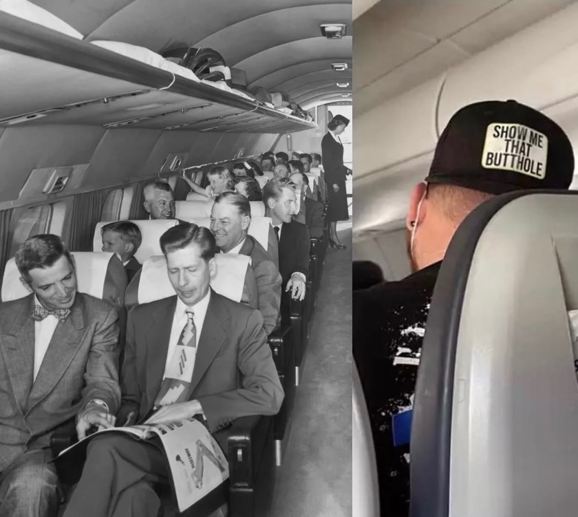 1940's VS 2025 Time have changed.