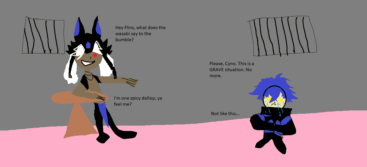 Just a lil doodle chat requested. <a href="/CyYuVtuber/">🤖 CyYuVtuber 🤖</a> <a href="/KaggyFilms/">Alejandro Saab</a>