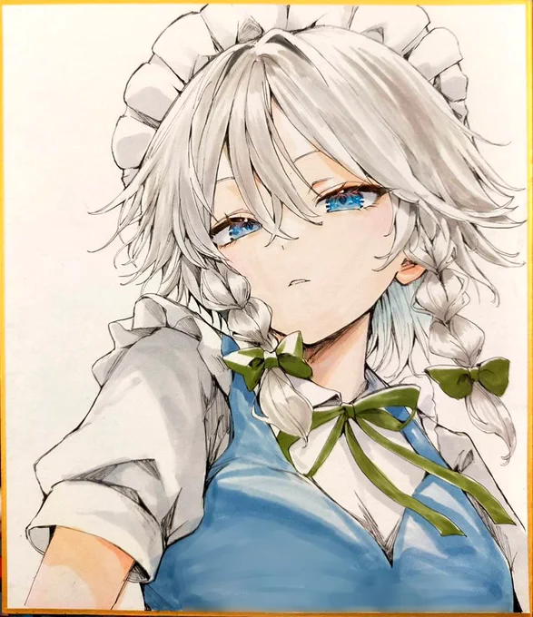 咲夜さん色紙