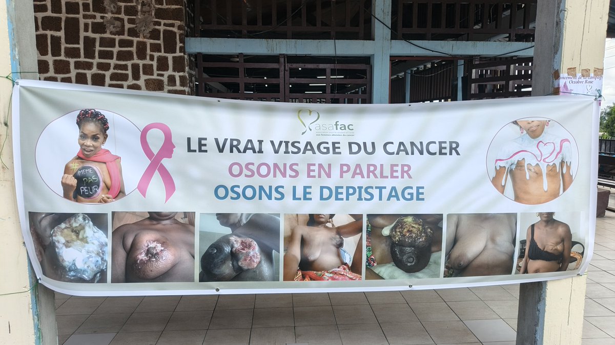 ndambovision's tweet photo. Octobre Rose: ASAFAC s'affirme encore sur le terrain!

L'association des femmes pour la lutte contre les cancers féminins, s'est retrouvée ce mercredi 1er Octobre pour manifester son action connu depuis plusieurs années, au chevet des femmes atteintes de cancers.

@ndambovision https://t.co/jY2PxH6H6J