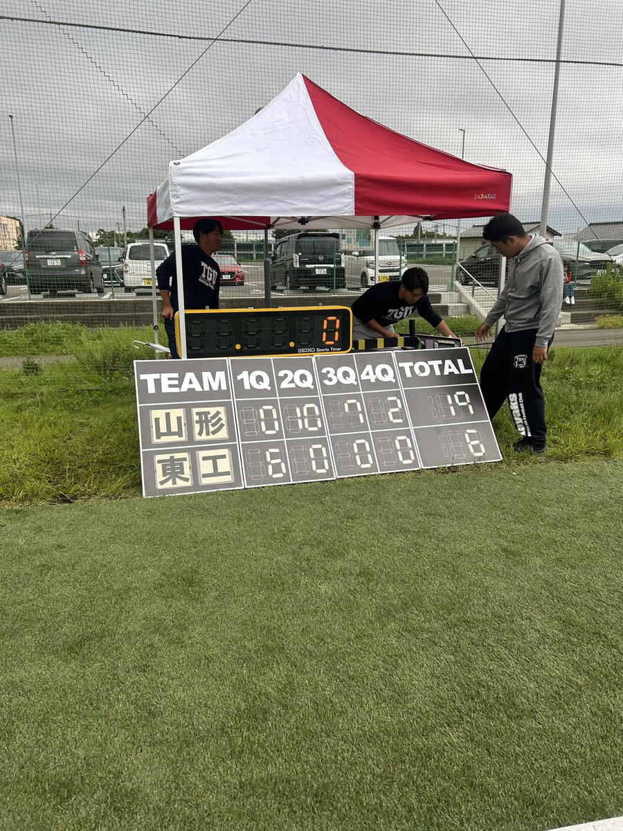 YUTomcats's tweet photo. 先日の東工大戦の結果をご報告します！！

／
　東工大BLUERAIDERS
　　　　 　vs　　　　　　　
　　山形大TOMCATS
＼

19-6で山形大学の勝利となりました！応援ありがとうございました🙇‍♀️
次の試合は10/4(土)vs秋田大OGRES🏈 https://t.co/MPab2E60Rw