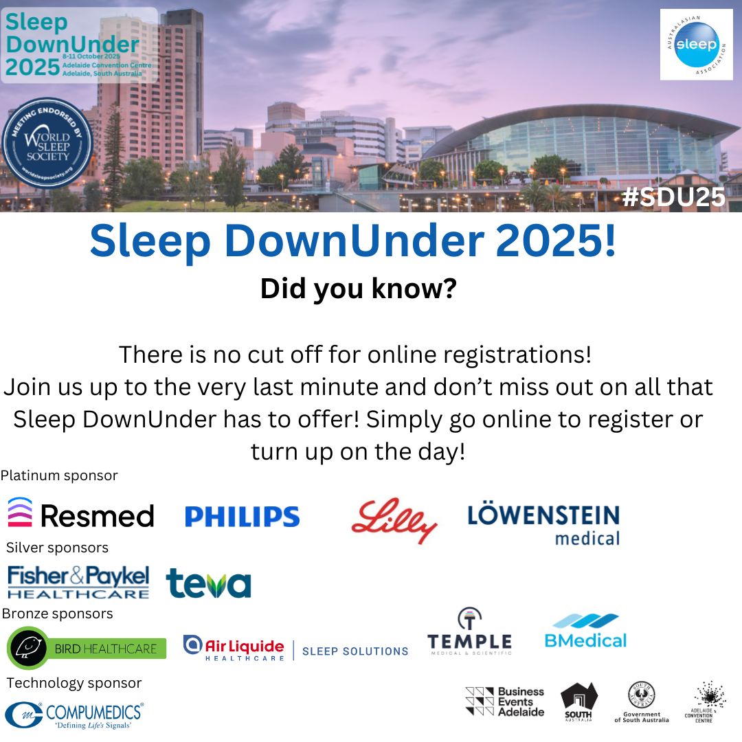 Australasian Sleep Association tweet media