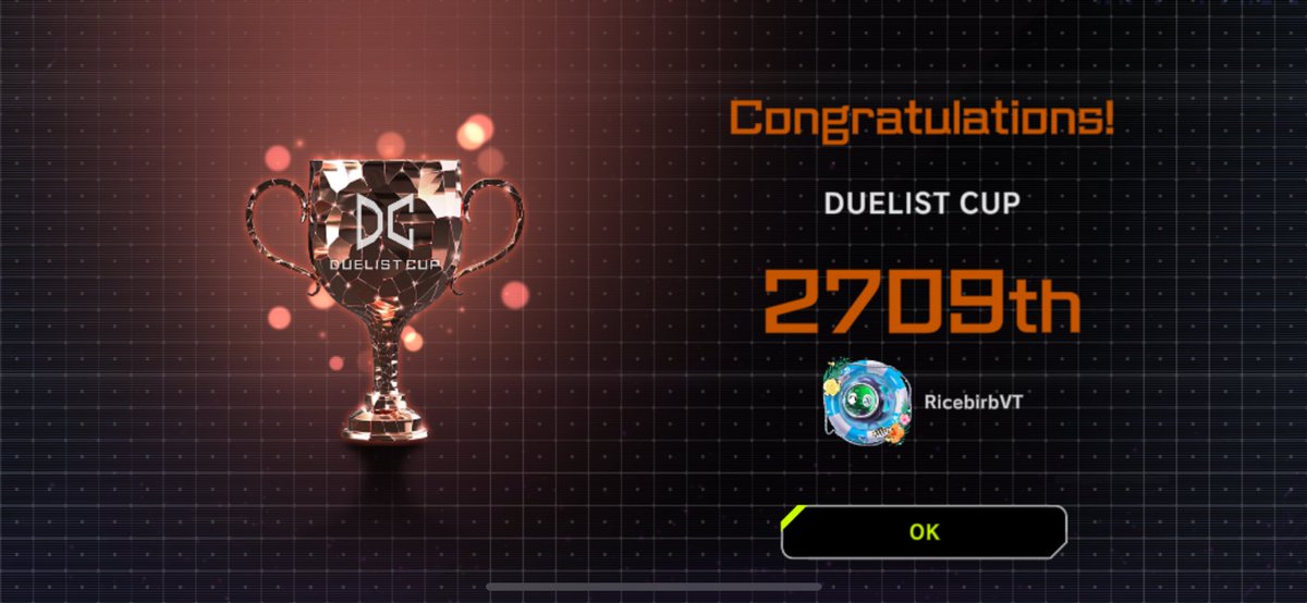 RicebirbVT's tweet photo. Placed in the top 3k Duelists globally in the recent @yugioh Master Duel Duelist Cup~! Playing pure Ryzeal 🤩🙏 where we streamed stage 1 over on @Twitch 🤩🙏 https://t.co/u8ygoqZra3