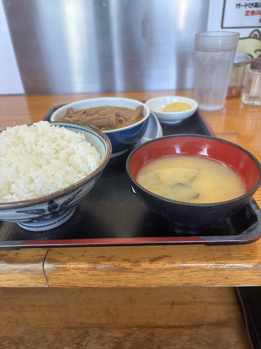 今日1番の目的永井食堂
めっちゃおいしい