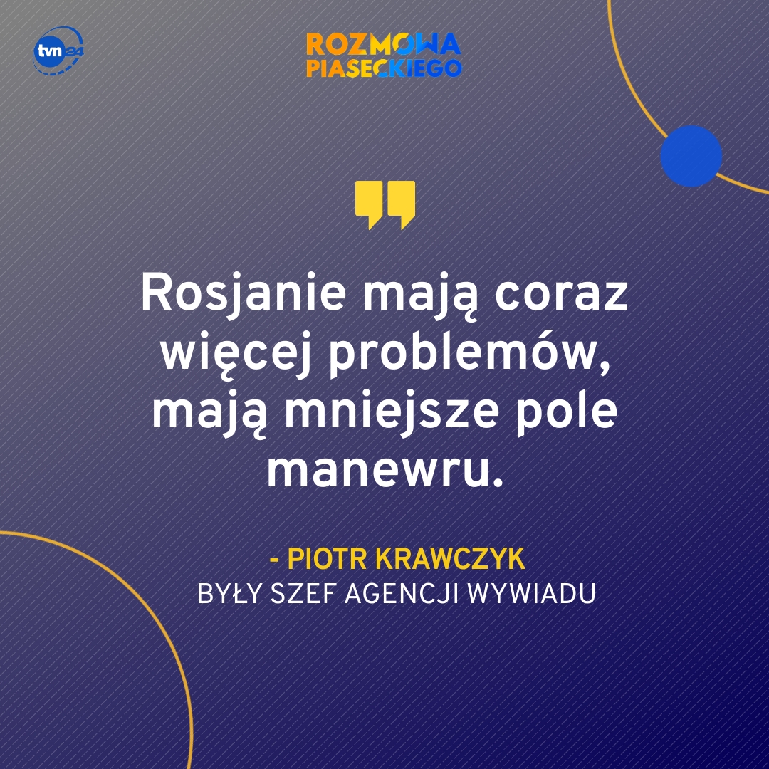 Były szef Agencji Wywiadu w #RozmowaPiaseckiego o rosyjskich prowokacjach w Europie. 

Oglądaj teraz w <a href="/tvn24/">tvn24</a> i <a href="/tvn24plus/">TVN24+</a> | ZAPRASZAMY!
🟠 tvn24.pl/plus/na-zywo/t…
🟡 tvn24.pl/plus/programy/…