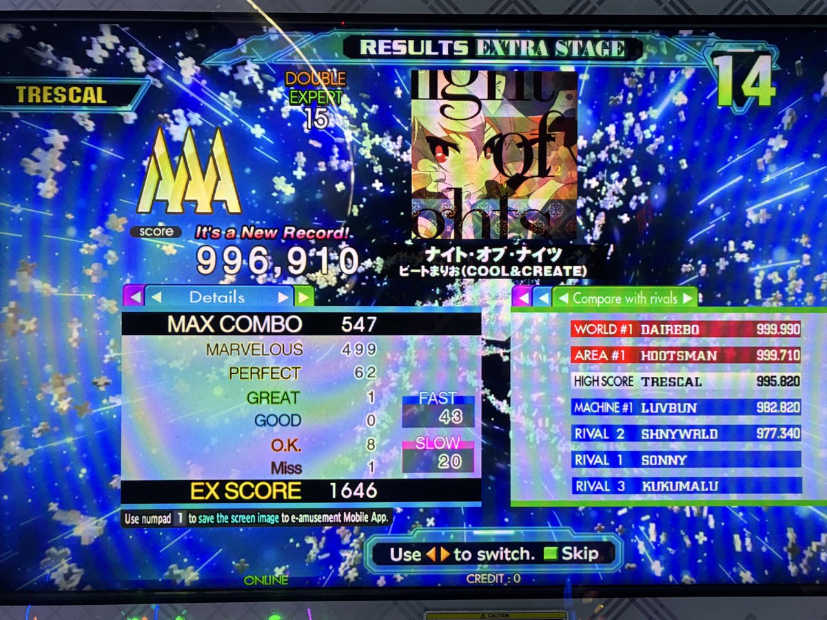 not sure why I’m here, but… here’s a score dump like old times