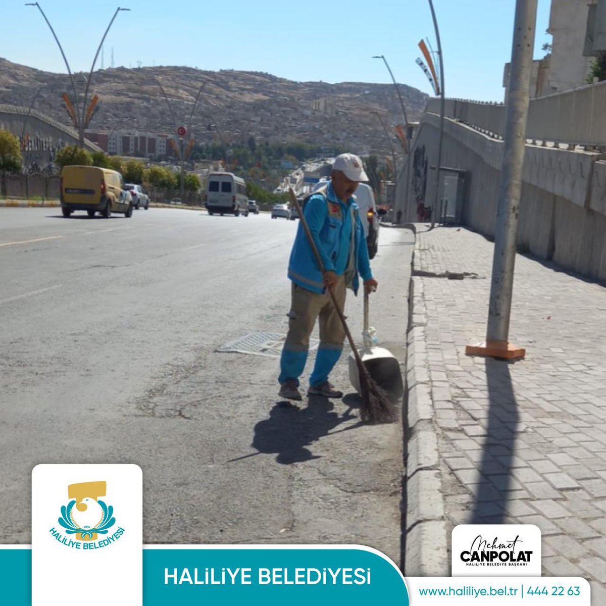 Temiz bir Haliliye için sahadayız. 👷‍♂️

Ekiplerimiz; cadde cadde, sokak sokak yıkama ve temizlik çalışmalarını sürdürüyor. 🧹 

Daha ferah, daha hijyenik bir çevre için hep birlikte çalışıyoruz. 🧼 💦