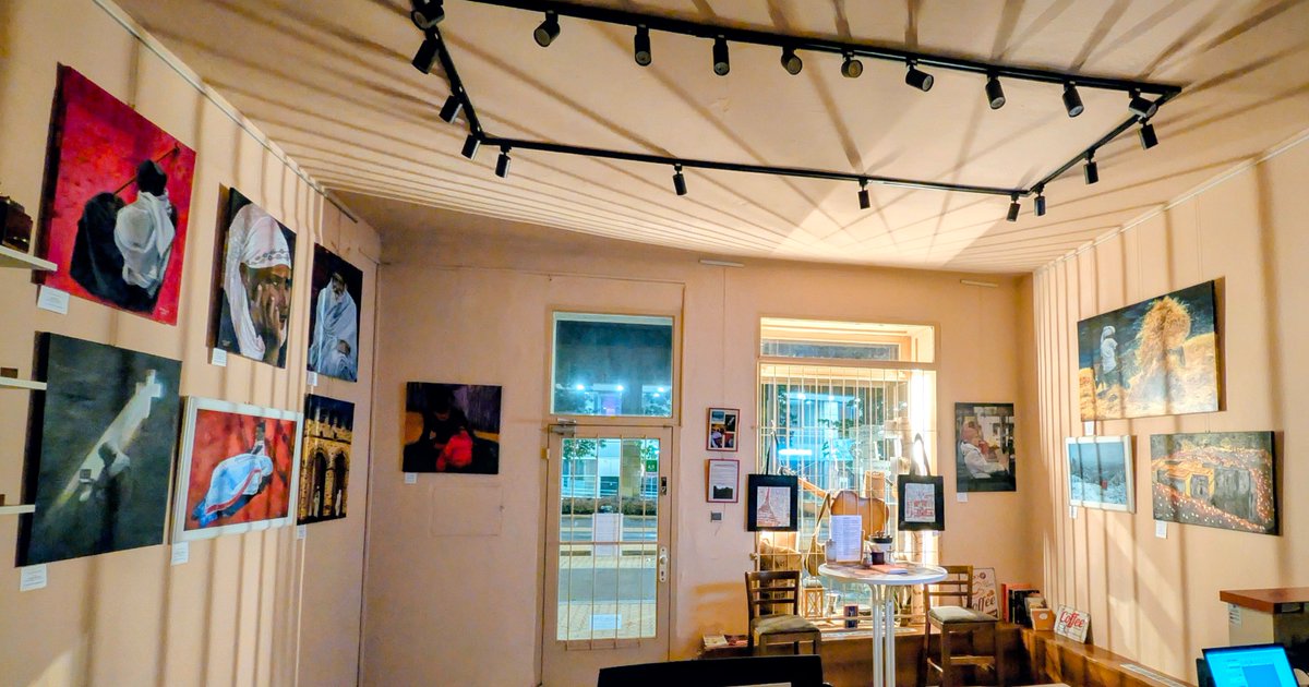 Ráno s novou výstavou 

#libereckagalerie #libereckaprazirna