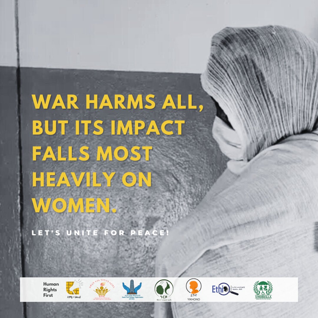 GorzoMovement's tweet photo. We, eight Tigrayan civil society organizations, stress: No political problem in Tigray can be solved by war. Dialogue is the only path. War only destroys lives. #Tigray #Peace https://t.co/VZTd7gsG9w
