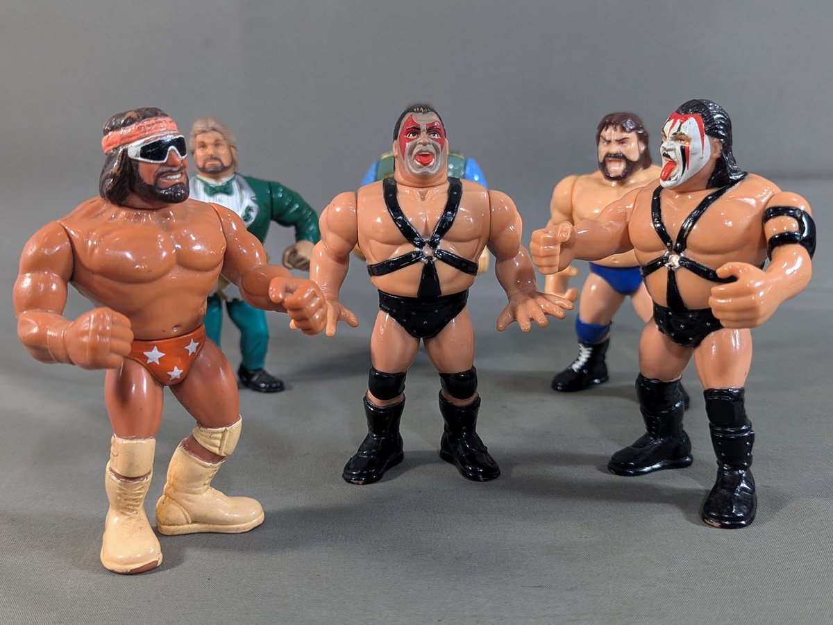 希少 WWF ハズブロ フィギュア プロレス デモリションズ WWFハズブロプロレス フィギュア 2体セット 希少 WWF ハズブロ