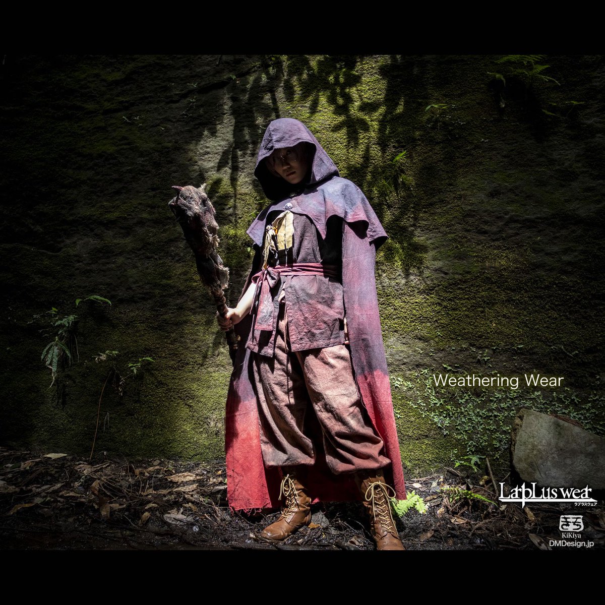 gachi691's tweet image. ARMOR祭出店ご紹介
手染めLarpLuswear - ラプラスウェアさん！
「手染めでウェザリングした最初から使用感のあるリアルなファンタジー衣装を創作
アーマーに合う全周マントやARMOR祭公認（モエガミ氏許可済）ロゴ入りグッズの製作、販売をしています！」
#ARMOR祭 #ARMOR祭2025