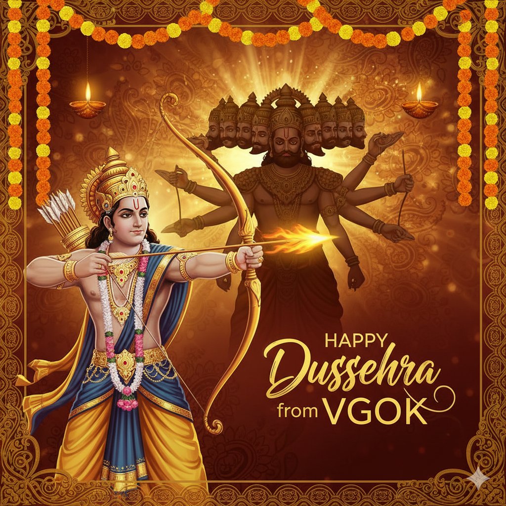 VGOK_Official's tweet photo. 🌸 Wishing you a prosperous Dussehra from VGOK — may your journey be as victorious as the festival itself!
https://t.co/IclWSUdsBc
#Dussehra2025 #FestivalOfVictory #ArtForFestivals #ArtistsOfIndia #CreativeMarketplace #SupportLocalArtists #marketplace #art #artist #free https://t.co/iYkMiZ7YJF