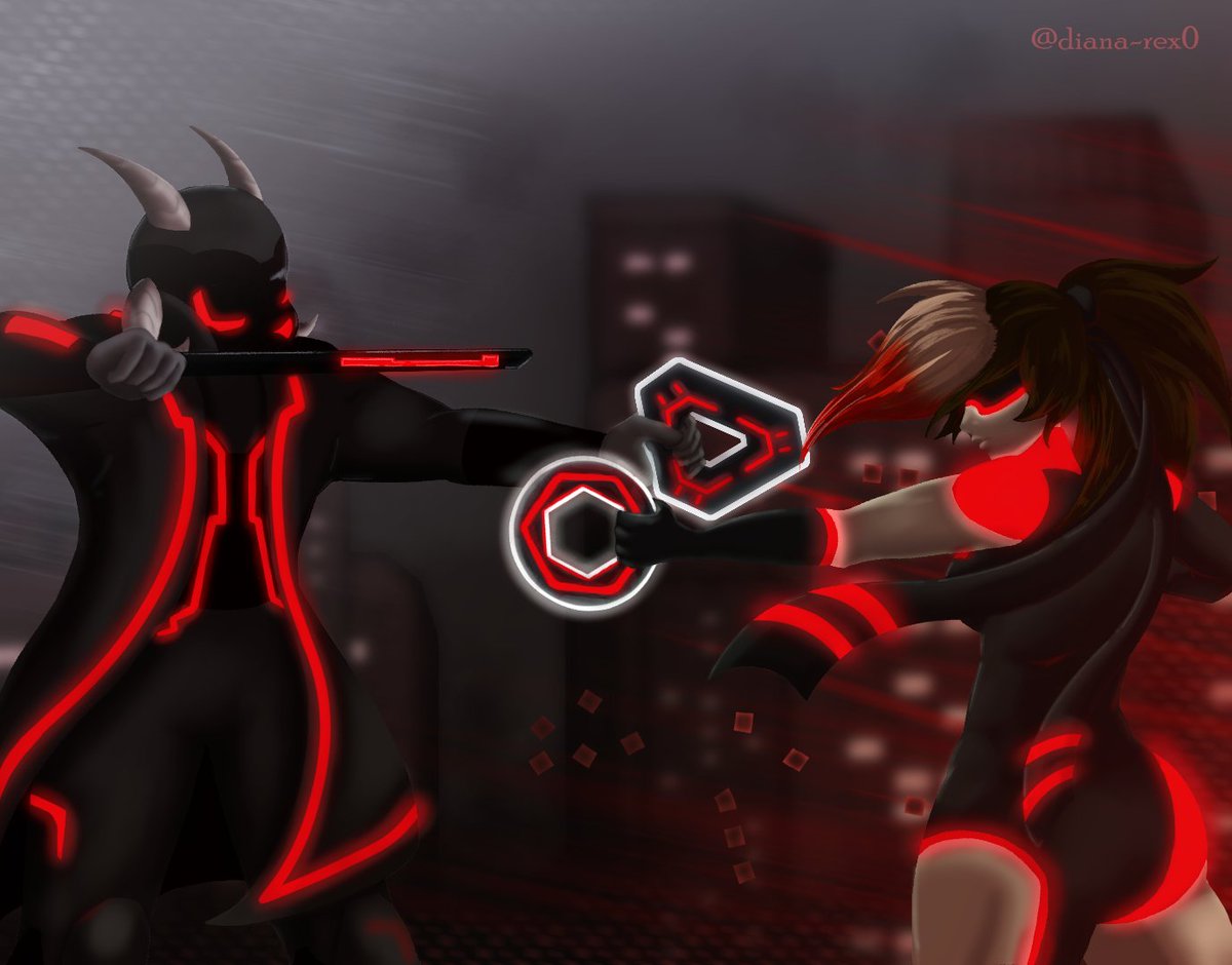 Comm 2/2
Thanks a lot for your trust i hope you love it
<a href="/DravenRift/">Draven Of The Rift</a>  <a href="/weather0witch/">Casey George VO</a> 
#digitaldraw #Commission #comm #dibujodigital #tronstyle #tron