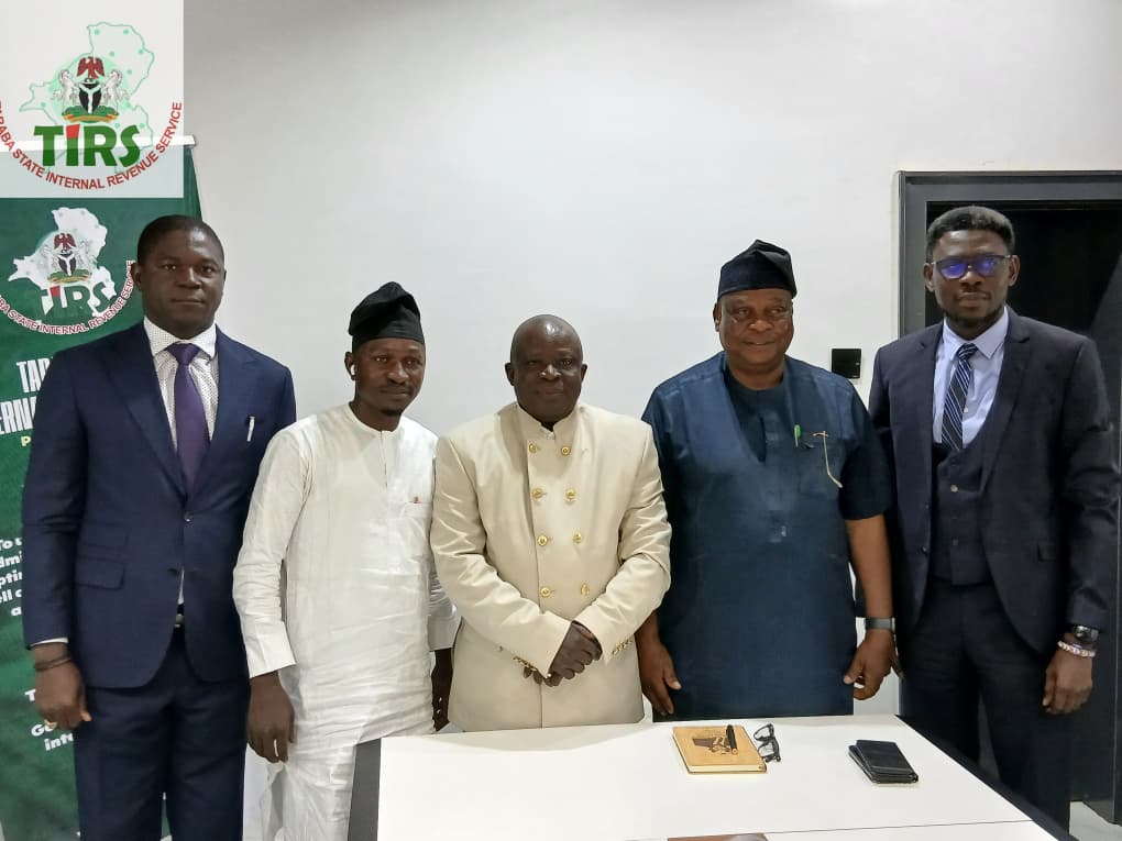 tasbisa's tweet photo. Earlier this week, TASBISA Board Members led by EVC Josiah Bitrus Habu met with TIRS Chairman Brig. Gen. (Rtd) Jeremiah Faransa to strengthen collaboration in boosting Taraba’s IGR through biotechnology &amp; value addition.

#Innovation #Taraba https://t.co/fIaKAVDaFQ