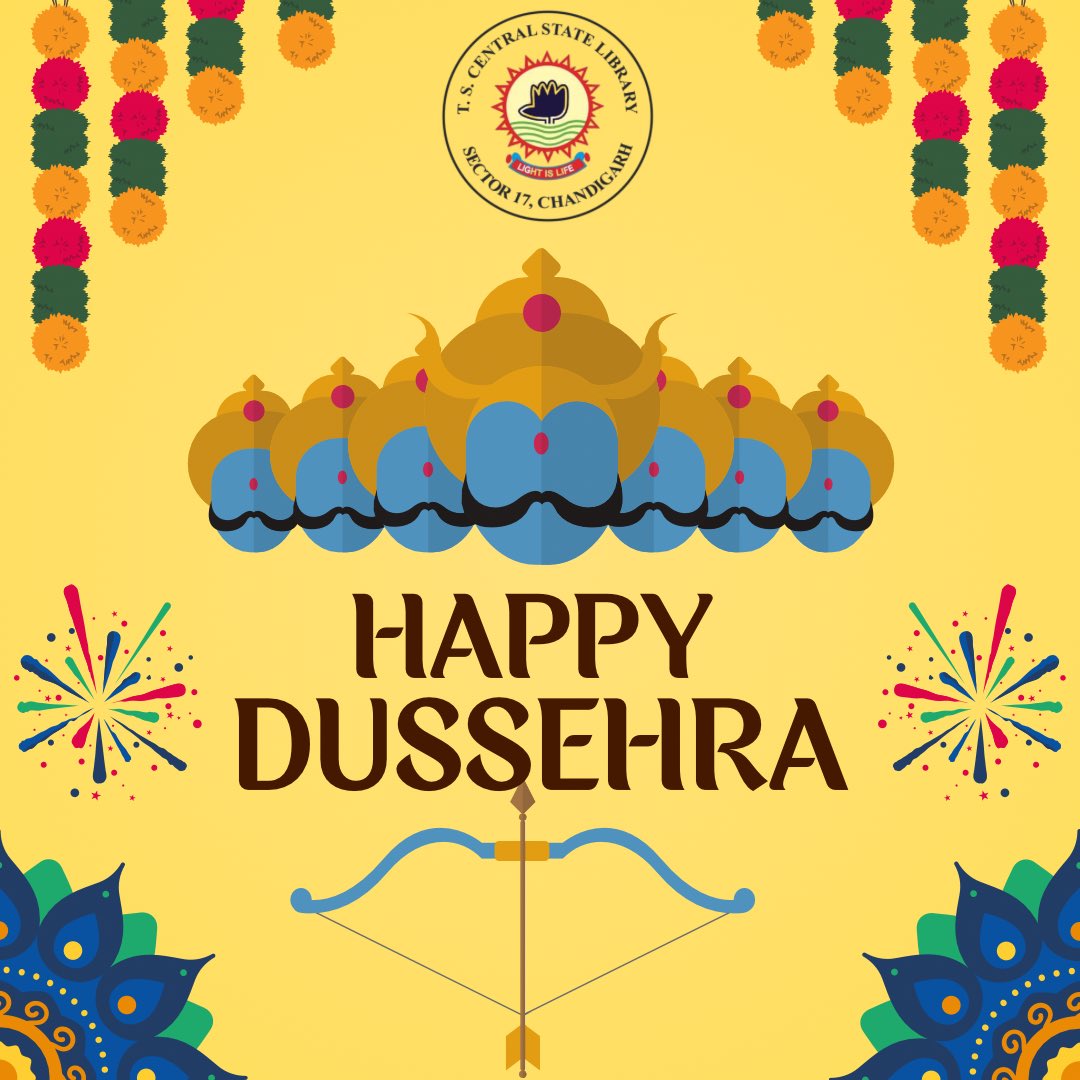 TSCSLibrary's tweet image. Happy Dussehra 🎊🎉 
@RrrlfKolkata