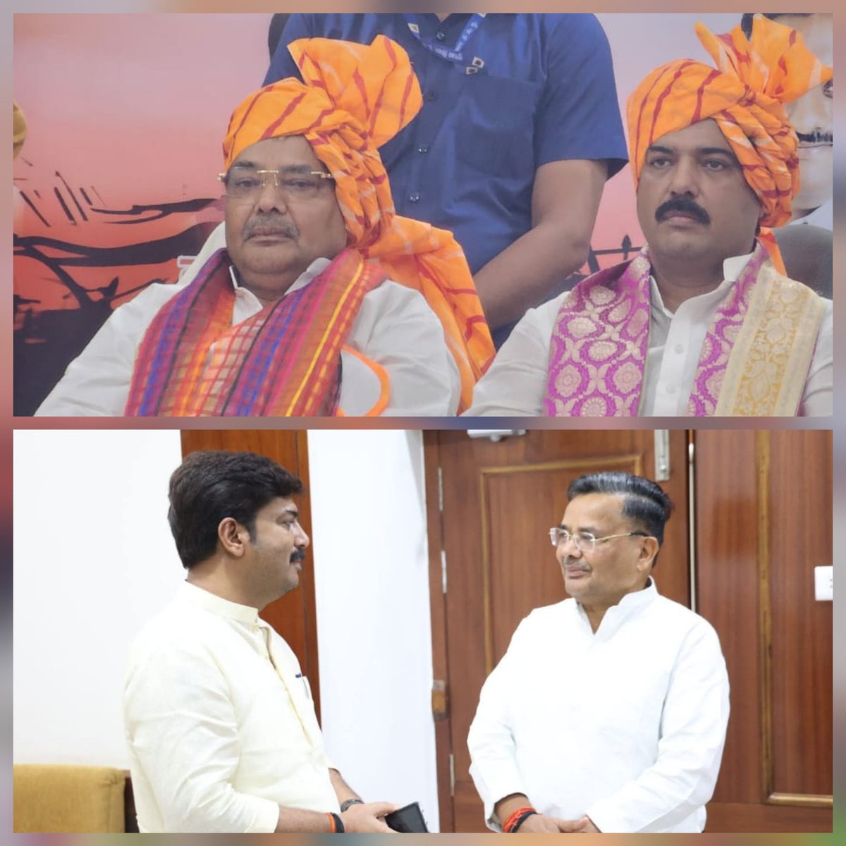 MLCBrijeshSingh's tweet image. उत्तर प्रदेश सरकार में मा. कैबिनेट मंत्री श्री जयवीर सिंह जी, आपको जन्मदिन की हार्दिक शुभकामनाएं। 
 
मर्यादा पुरुषोत्तम प्रभु श्रीराम जी से प्रार्थना है कि आप दीर्घायु हों और सदैव स्वस्थ एवं प्रसन्न रहें।
.
.
.
@jaiveersingh099