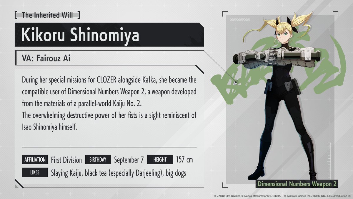 KAIJU NO. 8 THE GAME Now Released! -Official- tweet media