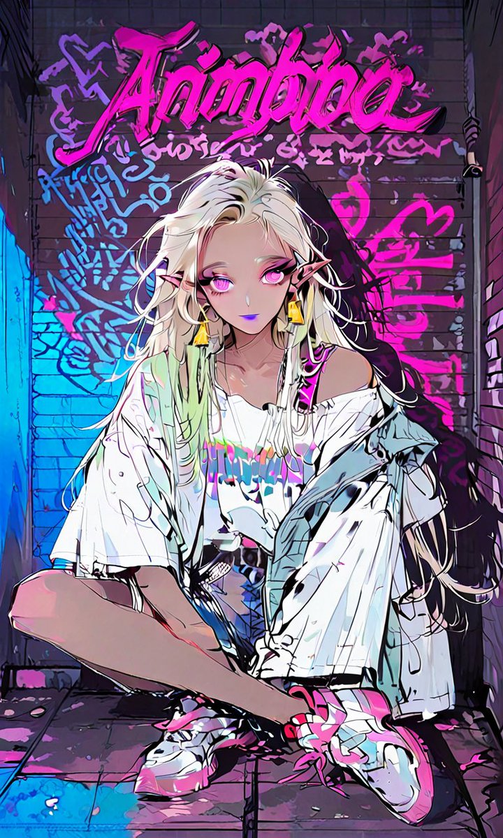 ダークエルフ-現代 #stablediffusion