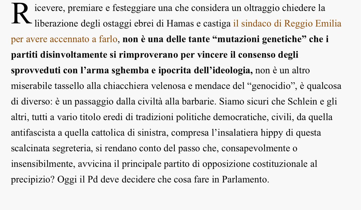 Il Foglio (@ilfoglio) • Threads, Say more, image size:1200x700