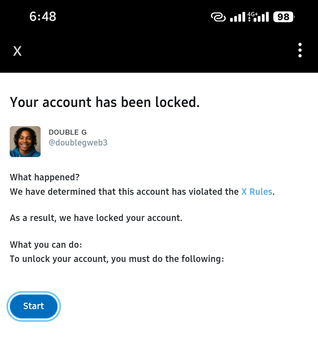 doublegweb3's tweet image. What have I done to deserve this Elon😩