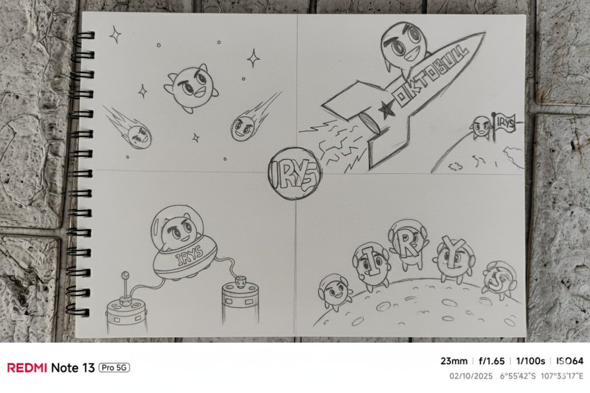 whoiam193_'s tweet photo. Day 1 Trying to draw @irys_xyz
The theme for the first day is outer space, if I may ask for a rating from 1-10?
#irys #drawingpencil #space https://t.co/bdEWXJKTr3