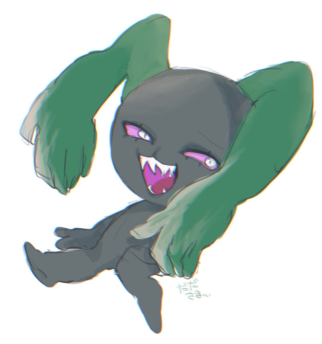 #ねこのティーチくん
だださま、、‼️初描き