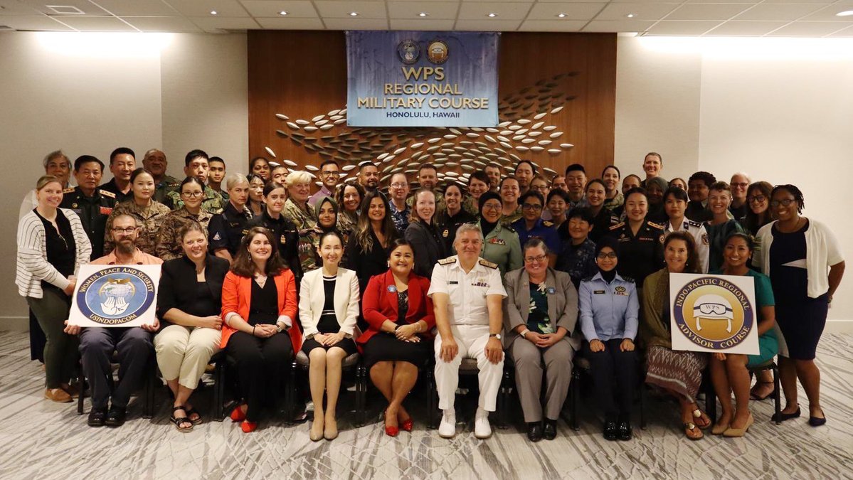 ACMC participating in the US Indo-Pacific Command Regional #WomenPeaceSecurity (WPS) Advisor Course, bringing together global experts to strengthen and advance the WPS agenda which remains as critical now as at its inception 25 years ago.
<a href="/cfedmha/">CFE-DM</a>  <a href="/INDOPACOM/">U.S. Indo-Pacific Command</a>